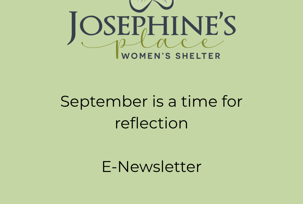 September is a time for reflection